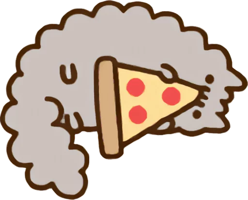 🍕 Стикер «Pusheen Vol. 2» для Telegram