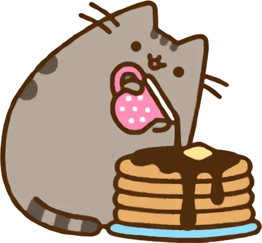 🥞 Стикер «Pusheen Vol. 2» для Telegram