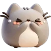 🤭 Эмодзи «Кот Пушiн» для Telegram