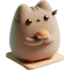 🍔 Эмодзи «Кот Пушiн» для Telegram