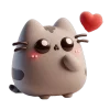 🥰 Эмодзи «Кот Пушiн» для Telegram