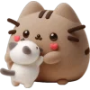 🥰 Эмодзи «Кот Пушiн» для Telegram