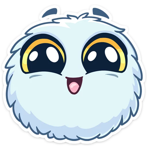 Стикерпак Пушистик для Telegram