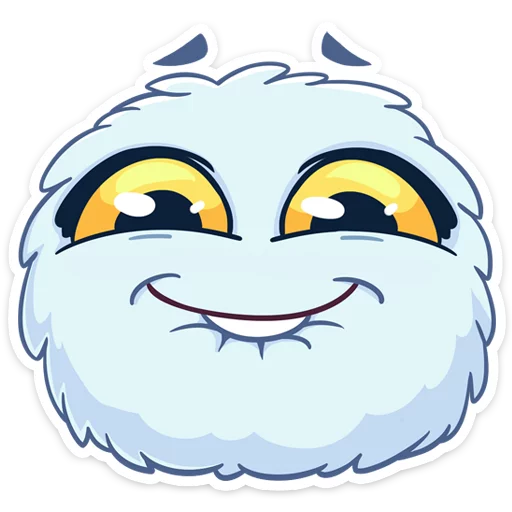 😄 Стикер «Пушистик» для Telegram