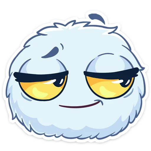 😏 Стикер «Пушистик» для Telegram