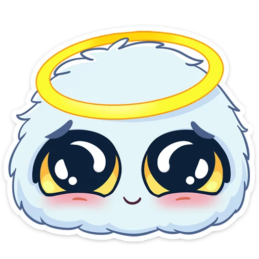 😇 Стикер «Пушистик» для Telegram