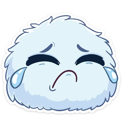 😭 Стикер «Пушистик» для Telegram