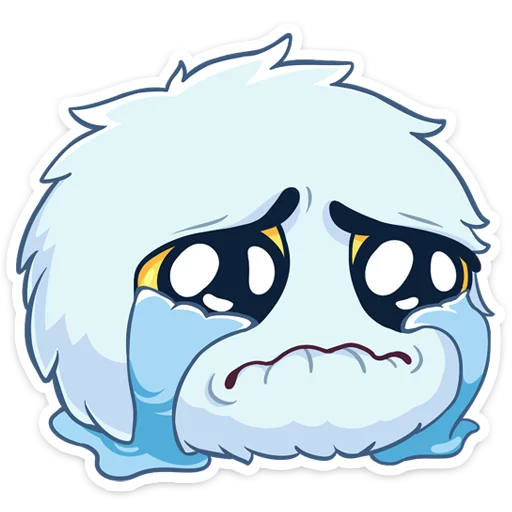 😭 Стикер «Пушистик» для Telegram