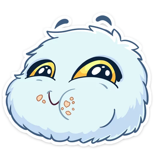 🍩 Стикер «Пушистик» для Telegram
