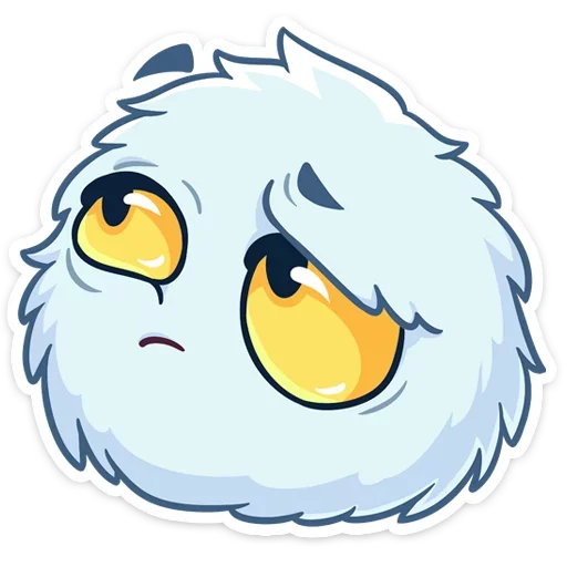 😒 Стикер «Пушистик» для Telegram
