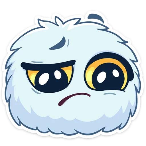 🤨 Стикер «Пушистик» для Telegram