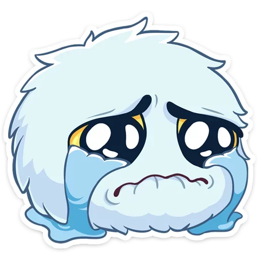 😭 Стикер «Пушистик» для Telegram