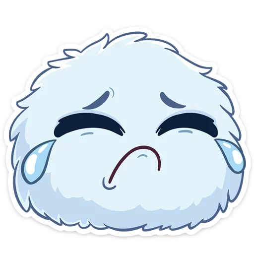 😢 Стикер «Пушистик» для Telegram