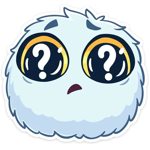 🥺 Стикер «Пушистик» для Telegram
