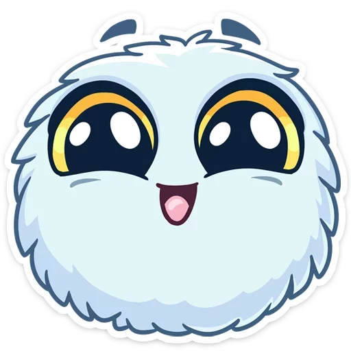 Стикерпак Пушистик для Telegram