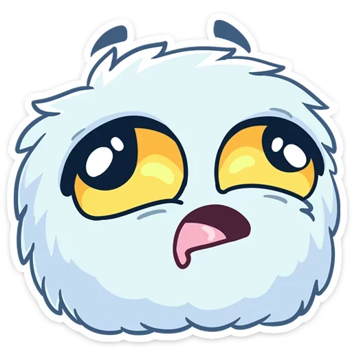 🤤 Стикер «Пушистик» для Telegram