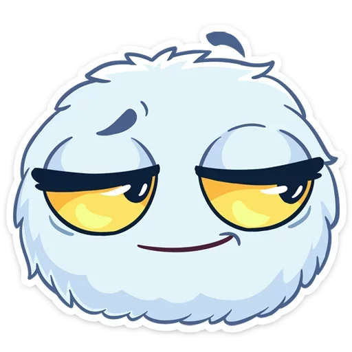 😏 Стикер «Пушистик» для Telegram
