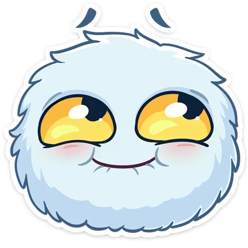 😊 Стикер «Пушистик» для Telegram