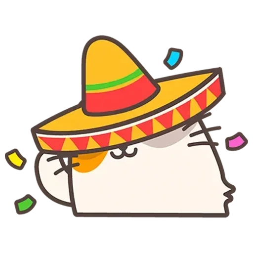 🤠 Стикер «Пушмяу Без Текста» для Telegram
