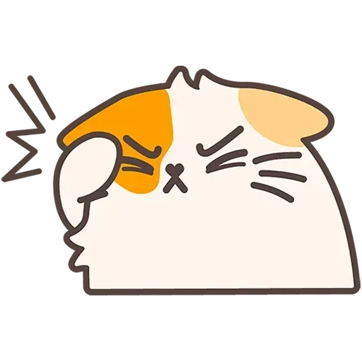😠 Стикер «Пушмяу Без Текста» для Telegram