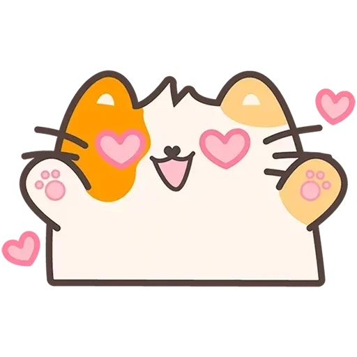 😍 Стикер «Пушмяу Без Текста» для Telegram