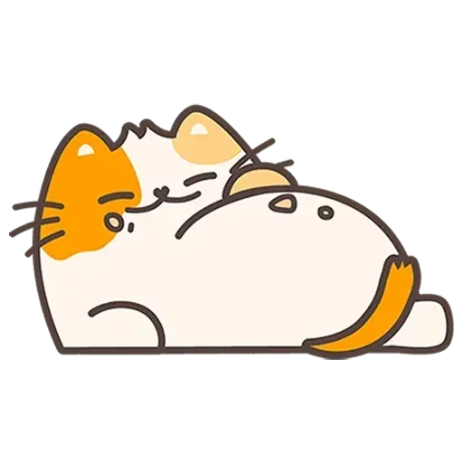 😌 Стикер «Пушмяу Без Текста» для Telegram