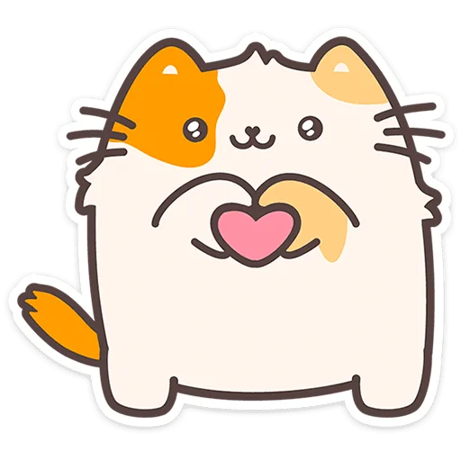 🐱 Стикер «Пушмяу» для Telegram