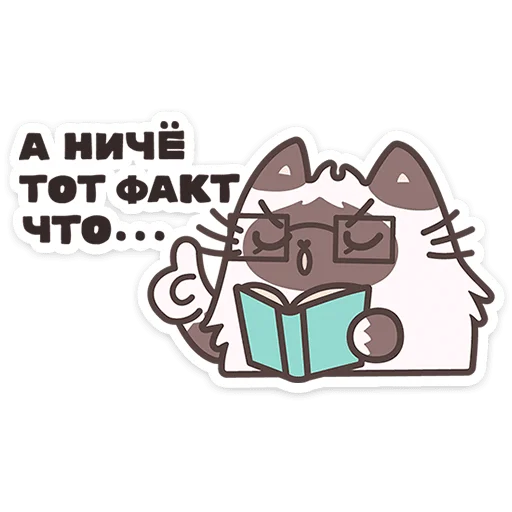 🐱 Стикер «Пушмяу» для Telegram
