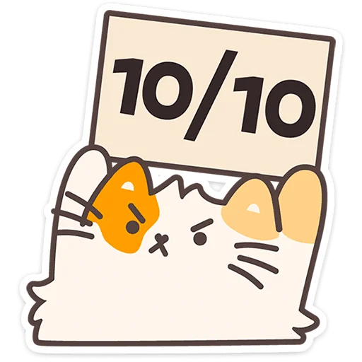 🐱 Стикер «Пушмяу» для Telegram