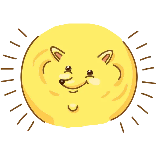☺️ Эмодзи «Пушок» для Telegram