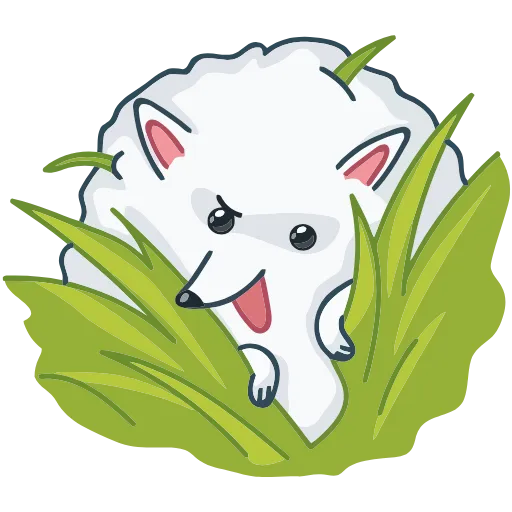 👻 Эмодзи «Пушок» для Telegram
