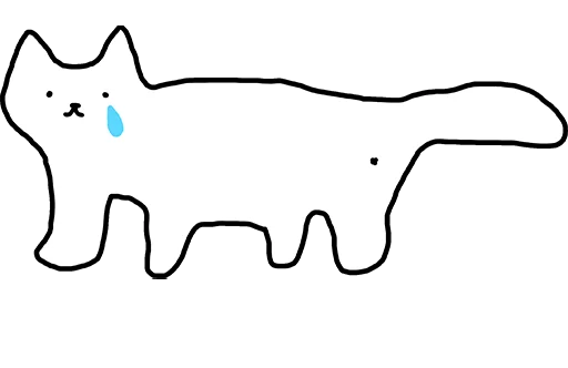😥 Стикер «пушок» для Telegram