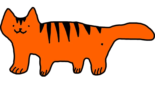 🐅 Стикер «пушок» для Telegram
