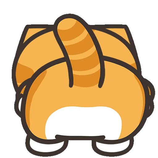 🍑 Стикер «Пусик» для Telegram