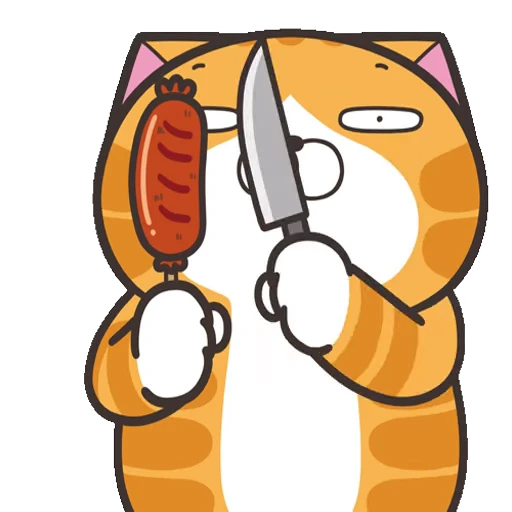 🌭 Стикер «Пусик» для Telegram