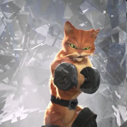 🔩 Стикер «Gachi Puss in Bods» для Telegram