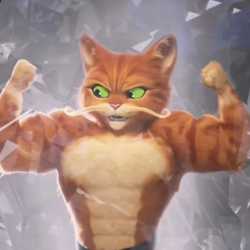 😈 Стикер «Gachi Puss in Bods» для Telegram