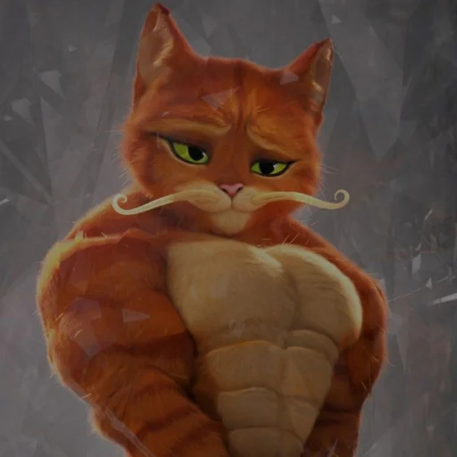 🤤 Стикер «Gachi Puss in Bods» для Telegram
