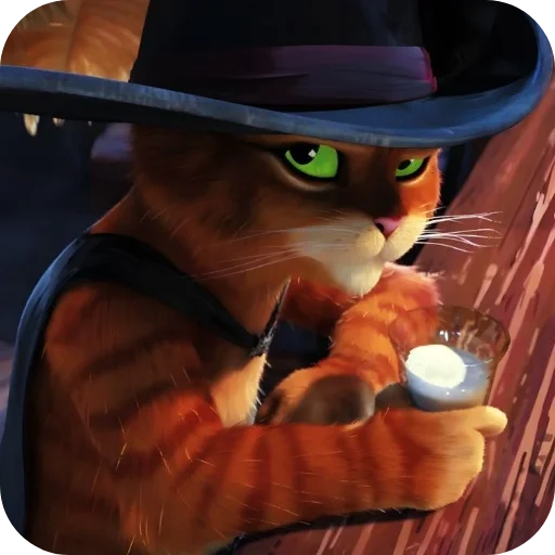 😒 Стикер «Puss In Boots» для Telegram