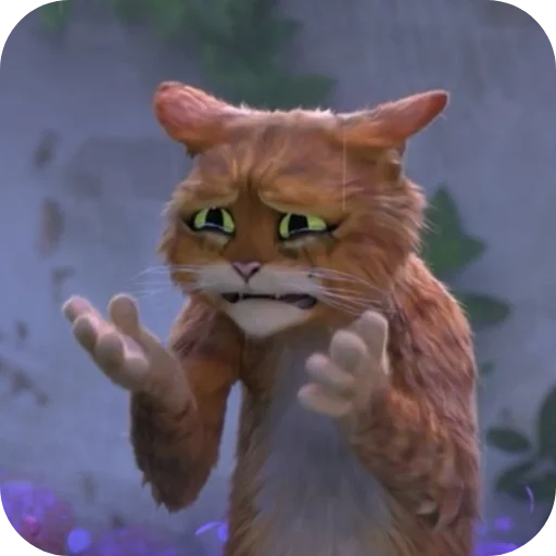 😭 Стикер «Puss In Boots» для Telegram