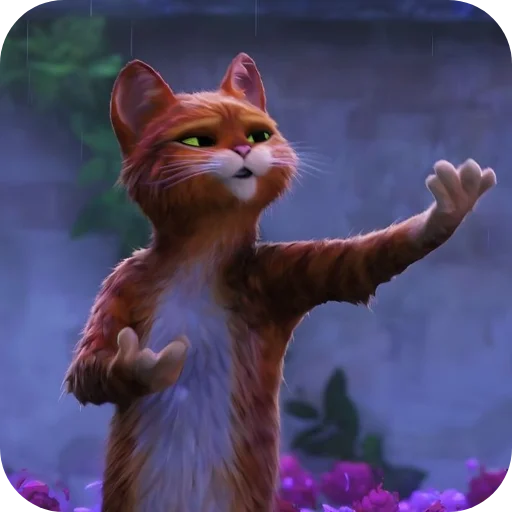 🫴 Стикер «Puss In Boots» для Telegram