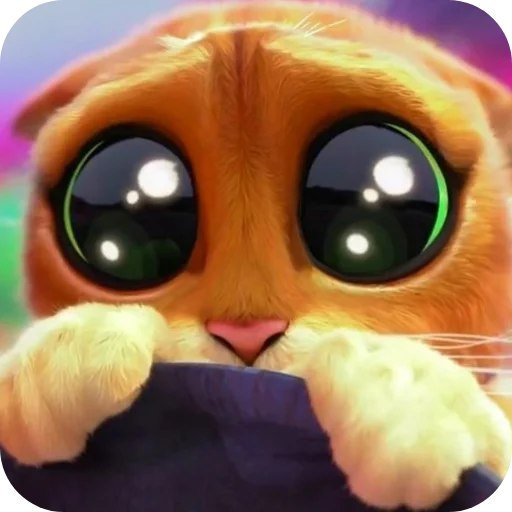 🥺 Стикер «Puss In Boots» для Telegram