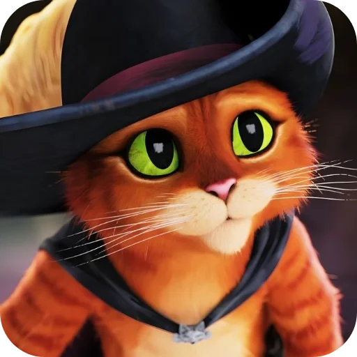 🙂 Стикер «Puss In Boots» для Telegram