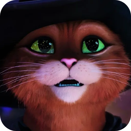 🤩 Стикер «Puss In Boots» для Telegram