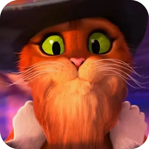 🐱 Стикер «Puss In Boots» для Telegram