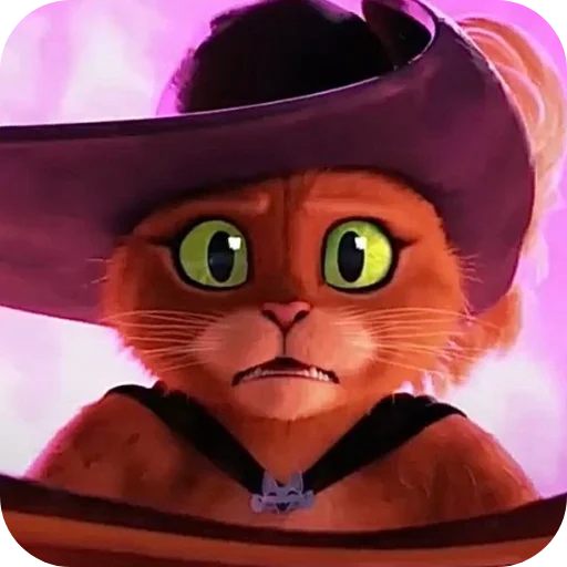 😱 Стикер «Puss In Boots» для Telegram