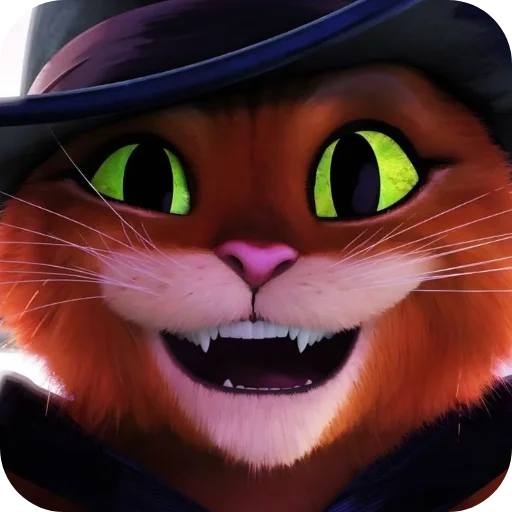🤪 Стикер «Puss In Boots» для Telegram