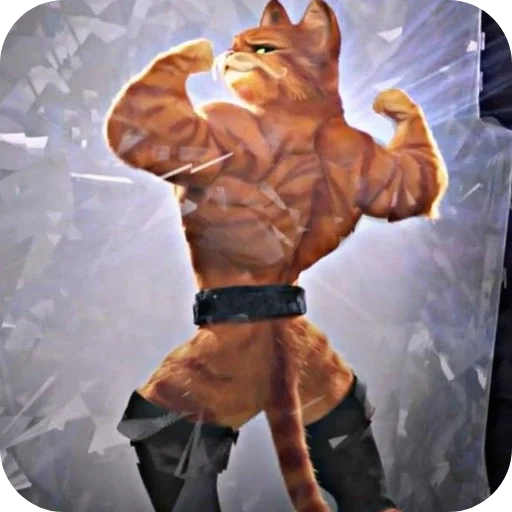 💪 Стикер «Puss In Boots» для Telegram