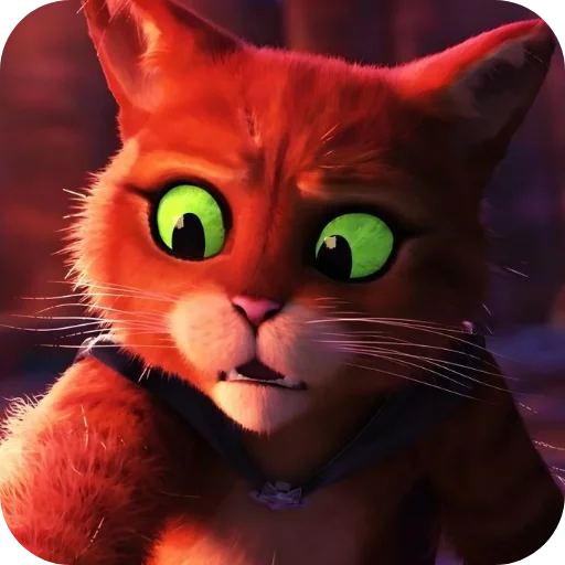 🥶 Стикер «Puss In Boots» для Telegram