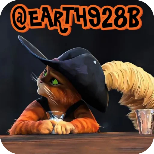 🔥 Стикер «Puss In Boots» для Telegram